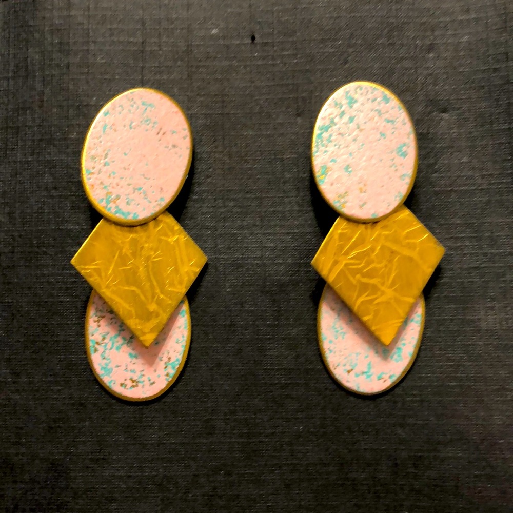 Metal Vintage Handmade Custom Earrings